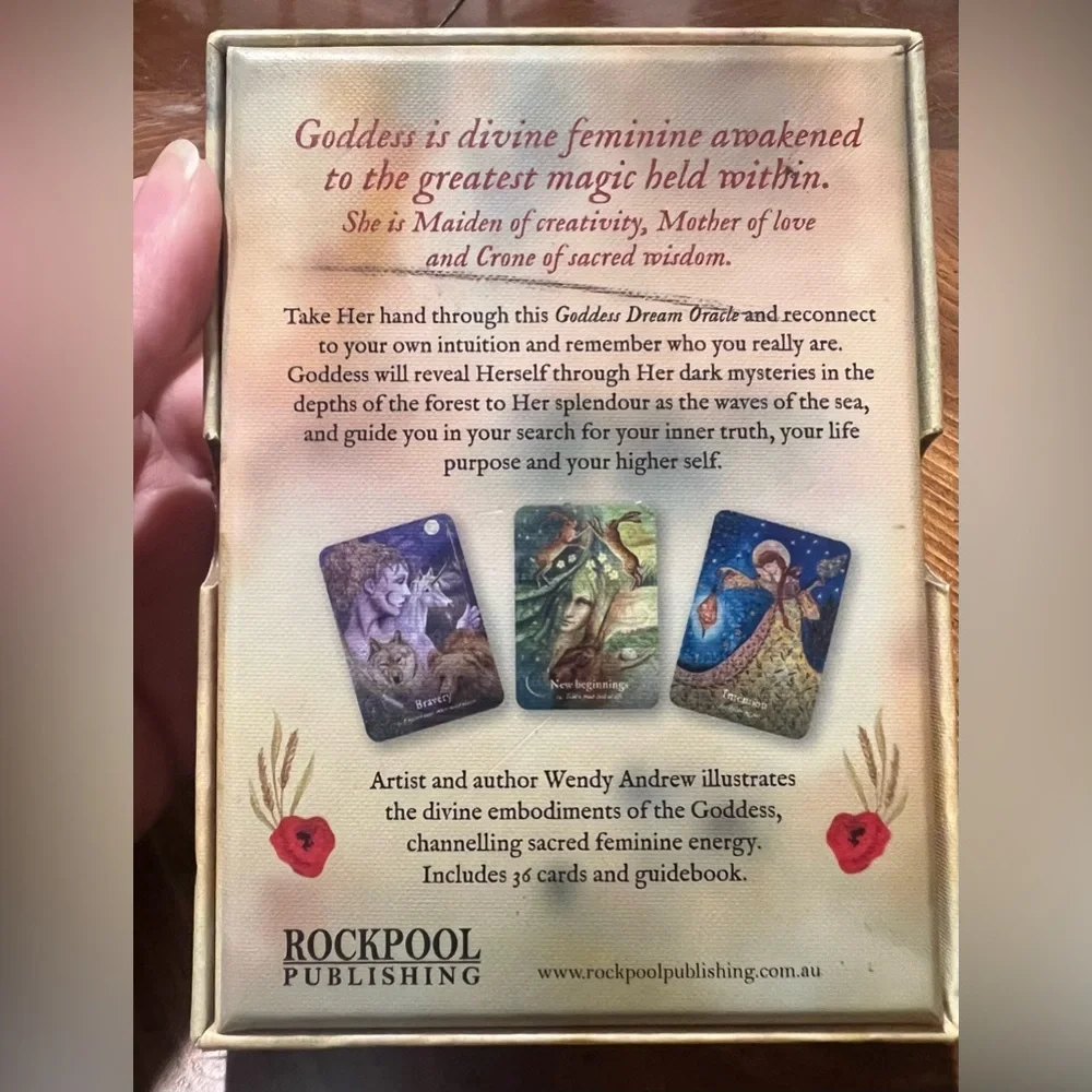 Goddess Dream Oracle Deck & Book Rockpool Publishing Cards & Paperback EUC! - Picture 4 of 10